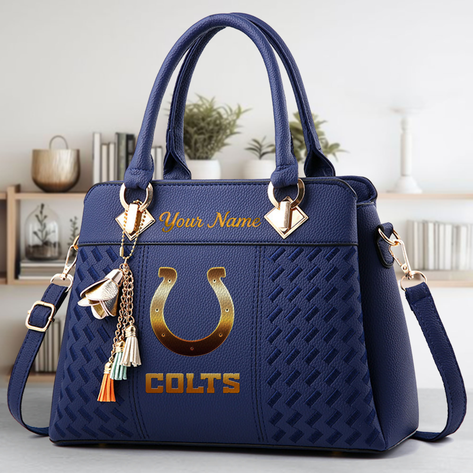 Limited Edition – Customized NFL Indianapolis Colts Luxury Handbag In Multiple Colors