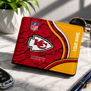 Limited Edition – Customized NFL Kansas City Chiefs Leather Wallet