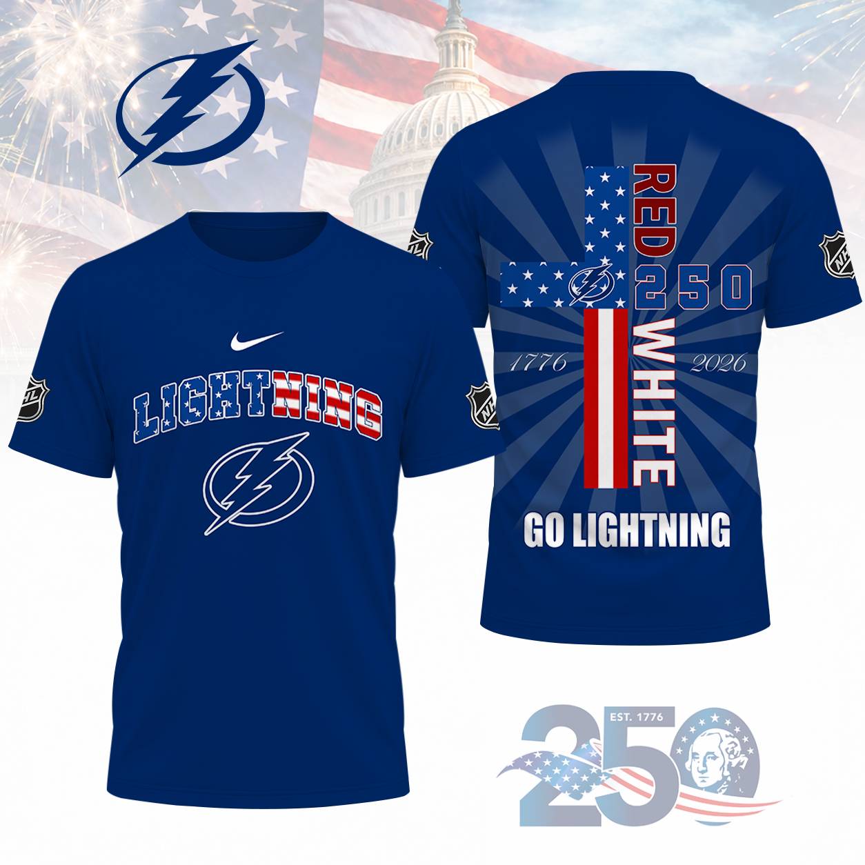 Limited Edition – Customized NHL Tampa Bay Lightning T-Shirt