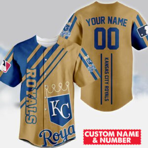 Limited Edition – Customized MLB Kansas City Royals Baseball Jersey