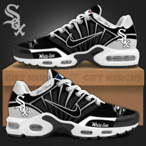 Limited Edition – Customized MLB Chicago White Sox Unisex Air Max Plus Sneakers