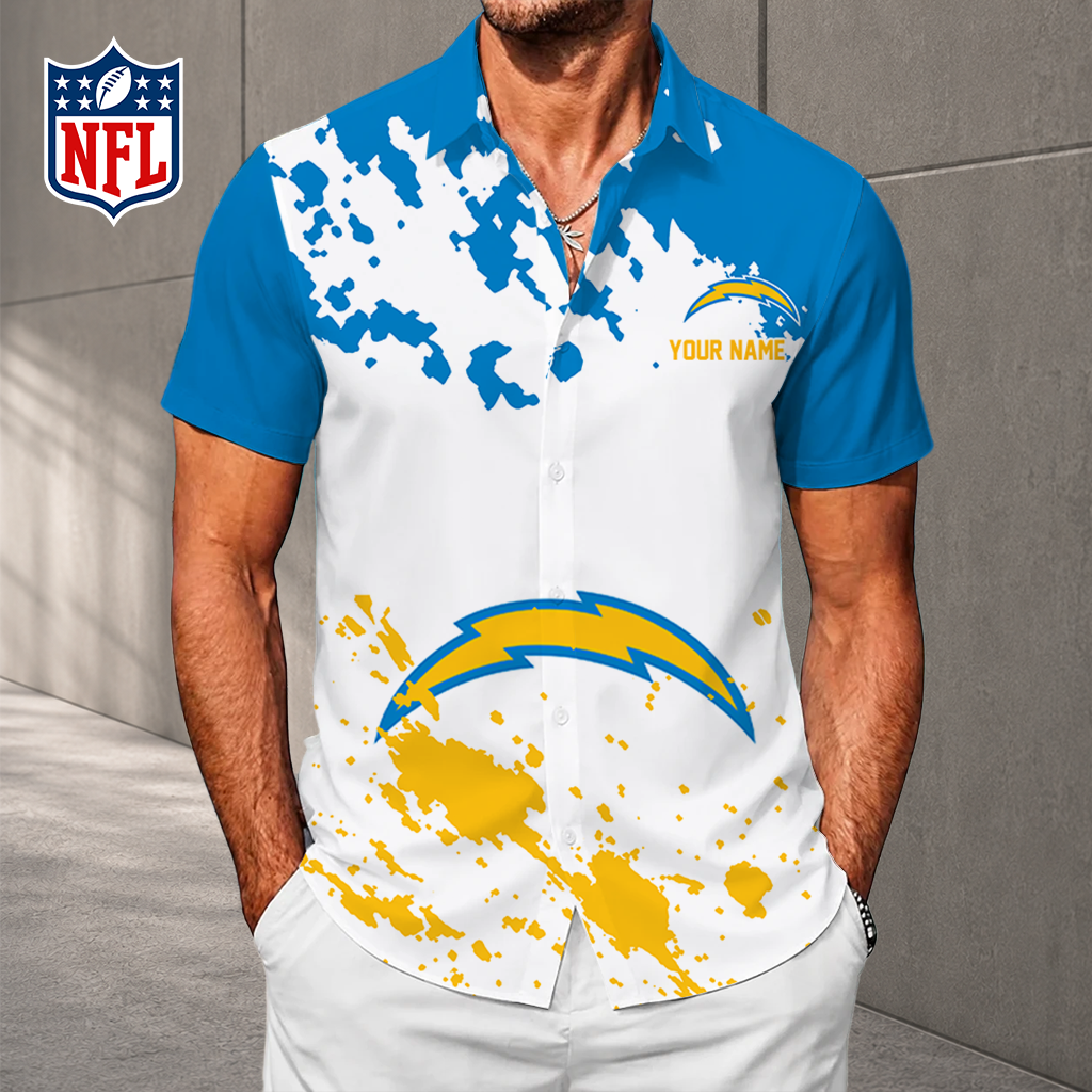 Limited Edition – Customized NFL Los Angeles Chargers Unisex Hawaiian Shirt