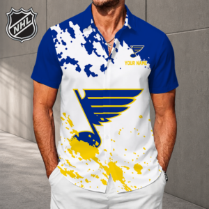 Limited Edition – Customized NHL St. Louis Blues Unisex Hawaiian Shirt