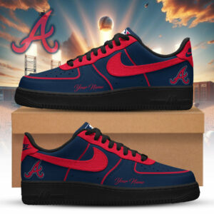 Limited Edition – Customized MLB Atlanta Braves Air Force 1 Sneakers