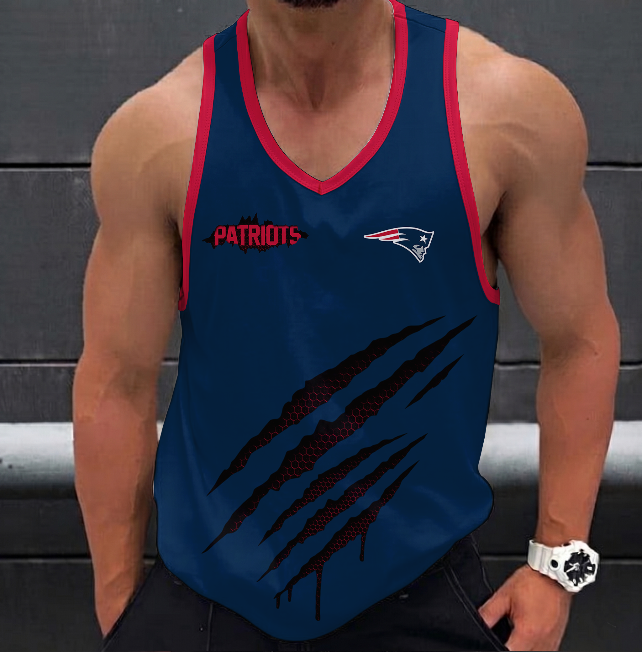 Limited Edition – Customized NFL New England Patriots Unisex Tank Top