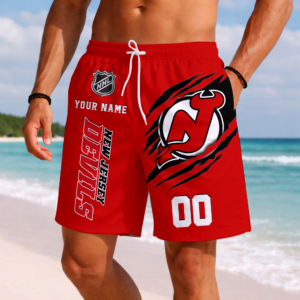 Limited Edition – Customized NHL New Jersey Devils Short Pants