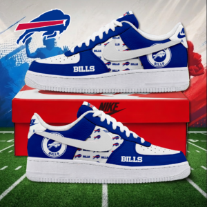 Limited Edition – Customized NFL Buffalo Bills Air Force 1 Sneakers