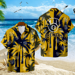 Limited Edition – Customized MLB Milwaukee Brewers Unisex Hawaiian Shirt
