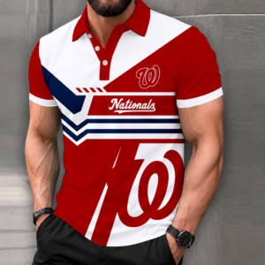 Limited Edition – Customized MLB Washington Nationals Polo Shirt