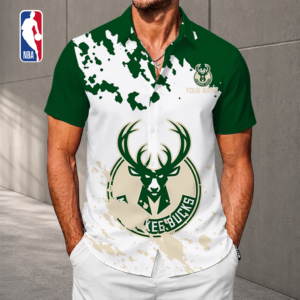 Limited Edition – Customized NBA Milwaukee Bucks Unisex Hawaiian Shirt