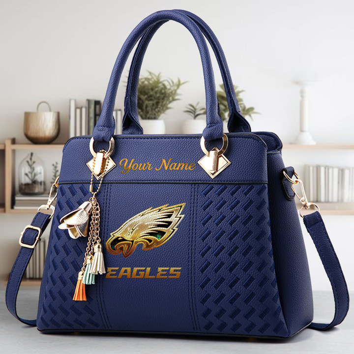 Limited Edition – Customized NFL Philadelphia Eagles Luxury Handbag In Multiple Colors - Image 3