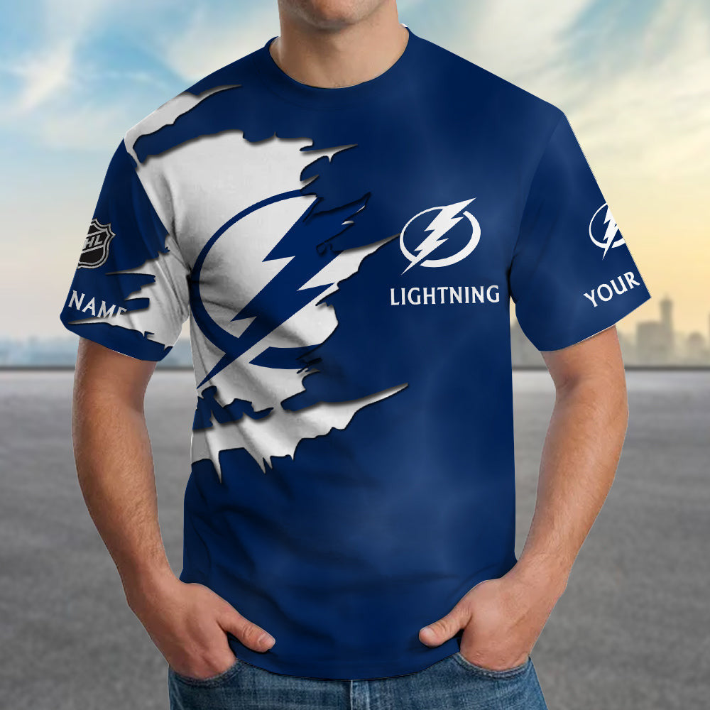 Limited Edition – Customized NHL Tampa Bay Lightning T-Shirt