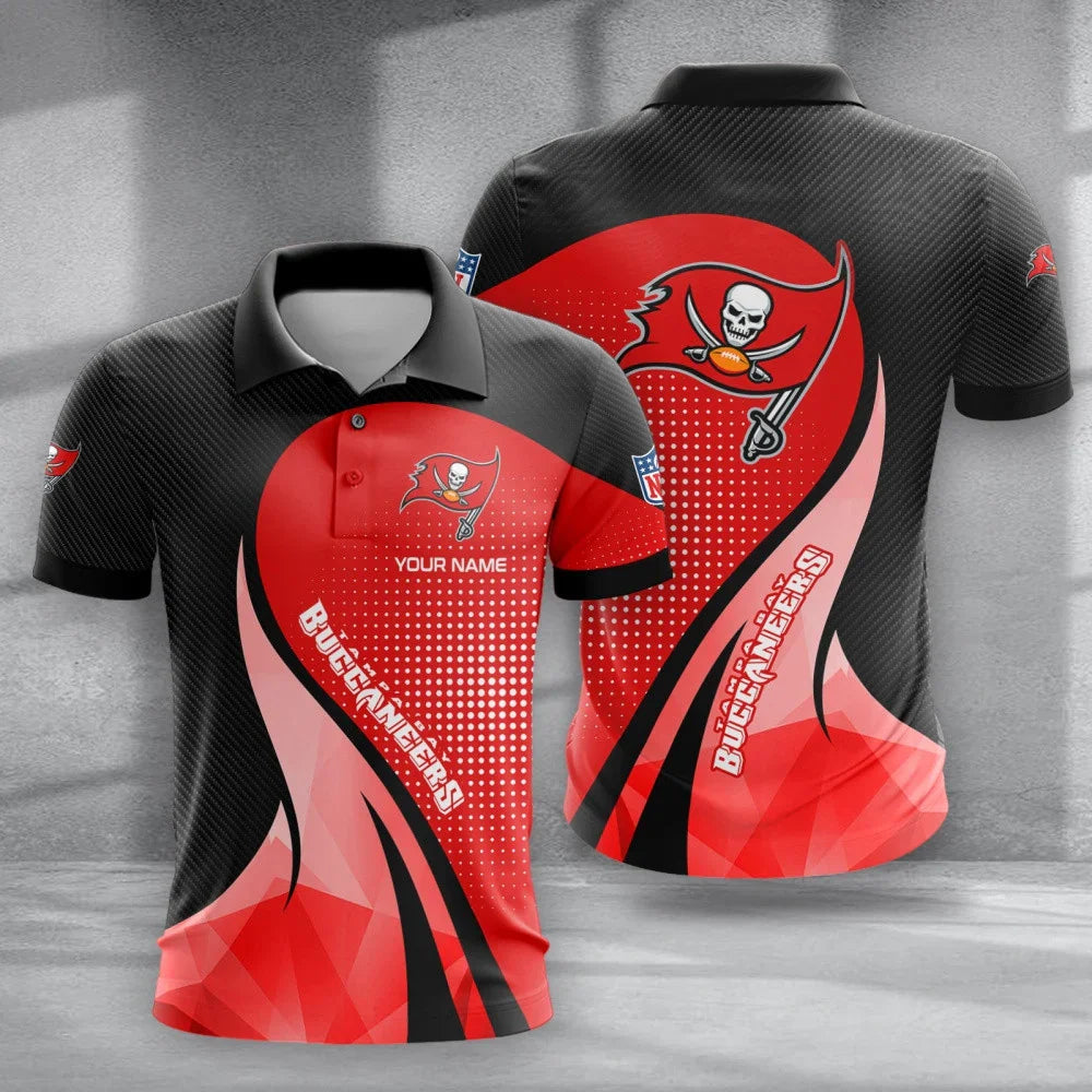 Limited Edition – Customized NFL Tampa Bay Buccaneers Polo Shirt & Short Pants Set