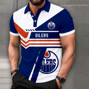 Limited Edition – Customized NHL Edmonton Oilers Polo Shirt