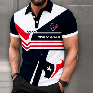 Limited Edition – Customized NFL Houston Texans Polo Shirt