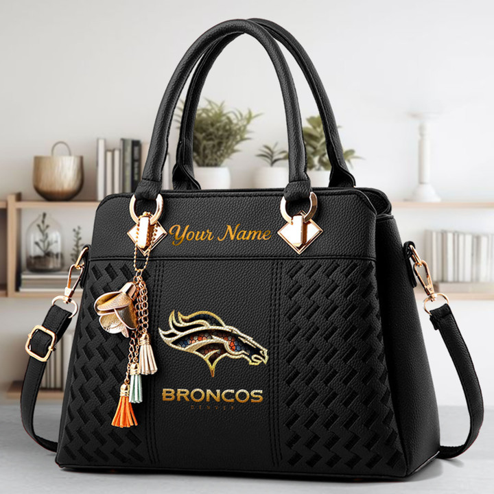 Limited Edition – Customized NFL Denver Broncos Luxury Handbag In Multiple Colors - Image 2