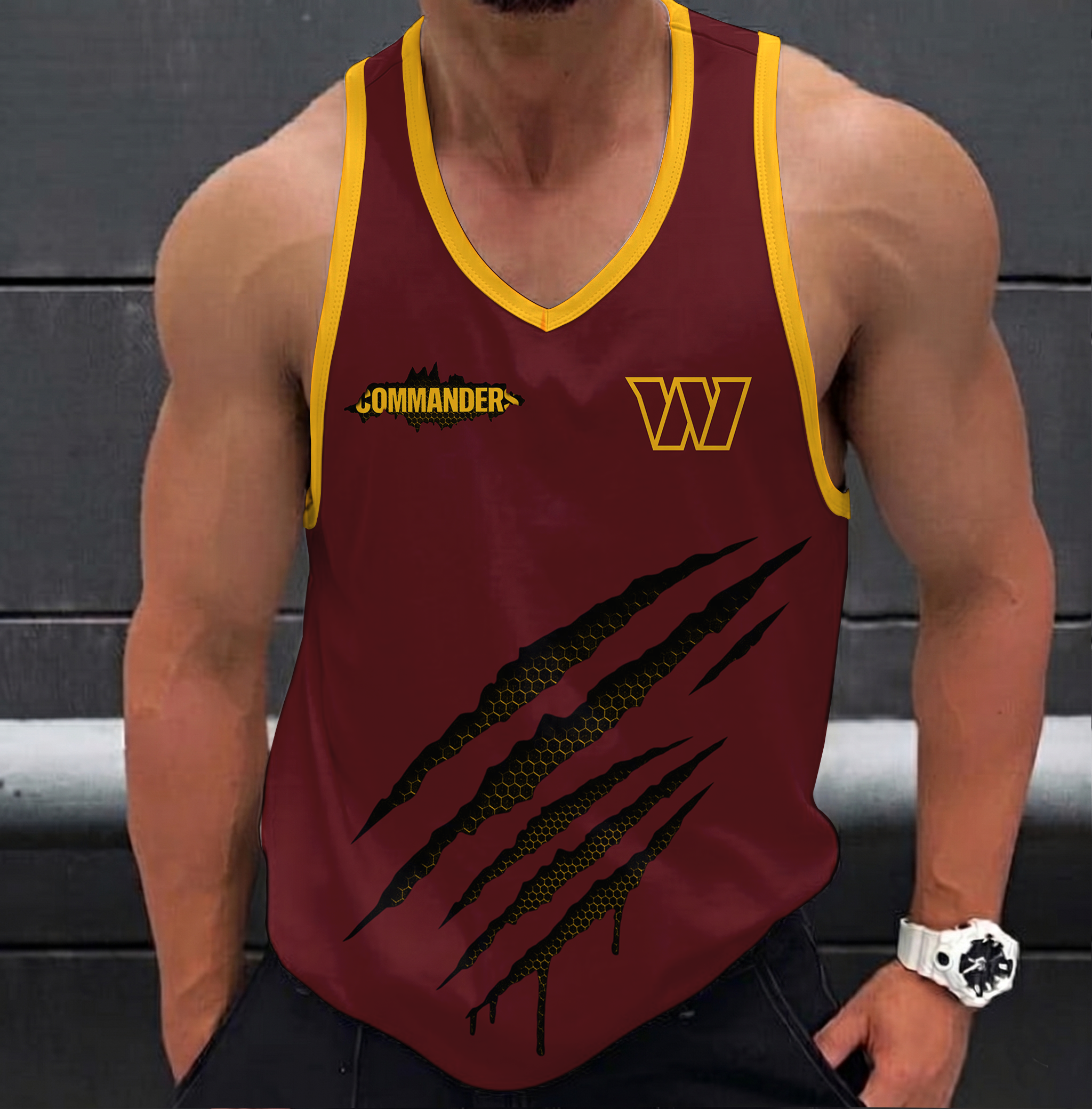 Limited Edition – Customized NFL Washington Commanders Unisex Tank Top