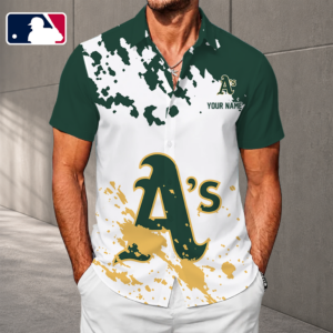 Limited Edition – Customized MLB Oakland Athletics Unisex Hawaiian Shirt