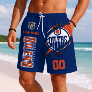Limited Edition – Customized NHL Edmonton Oilers Short Pants