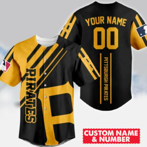Limited Edition – Customized MLB Pittsburgh Pirates Baseball Jersey