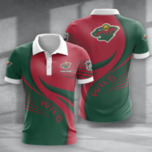 Limited Edition – Customized NHL Minnesota Wild Polo Shirt