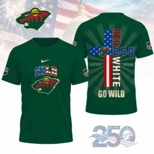 Limited Edition – Customized NHL Minnesota Wild T-Shirt