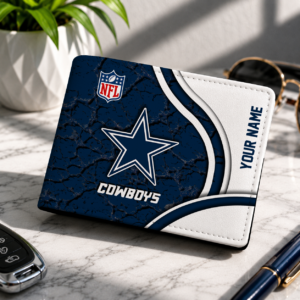 Limited Edition – Customized NFL Dallas Cowboys Leather Wallet