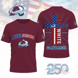 Limited Edition – Customized NHL Colorado Avalanche T-Shirt