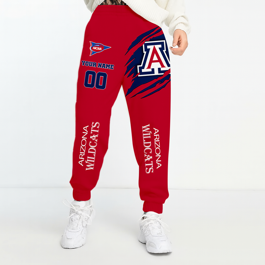 Limited Edition – Customized NCAA Arizona Wildcats Unisex Long Pants