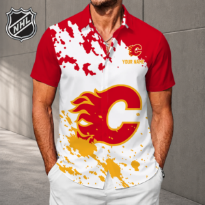 Limited Edition – Customized NHL Calgary Flames Unisex Hawaiian Shirt
