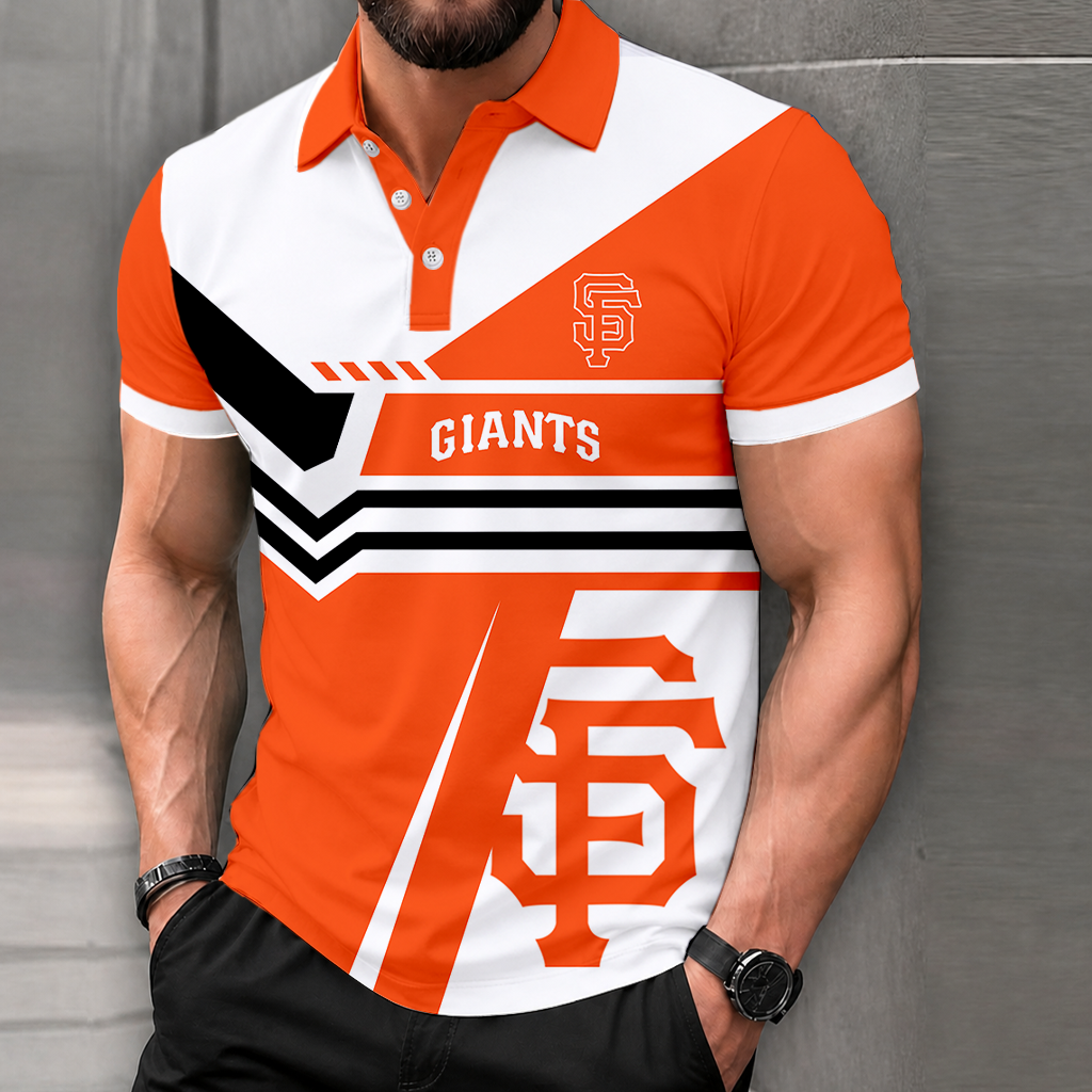 Limited Edition – Customized MLB San Francisco Giants Polo Shirt