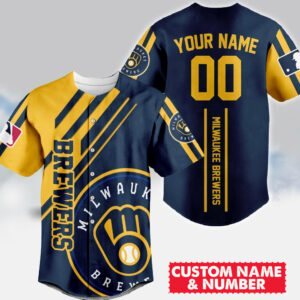 Limited Edition – Customized MLB Milwaukee Brewers Baseball Jersey