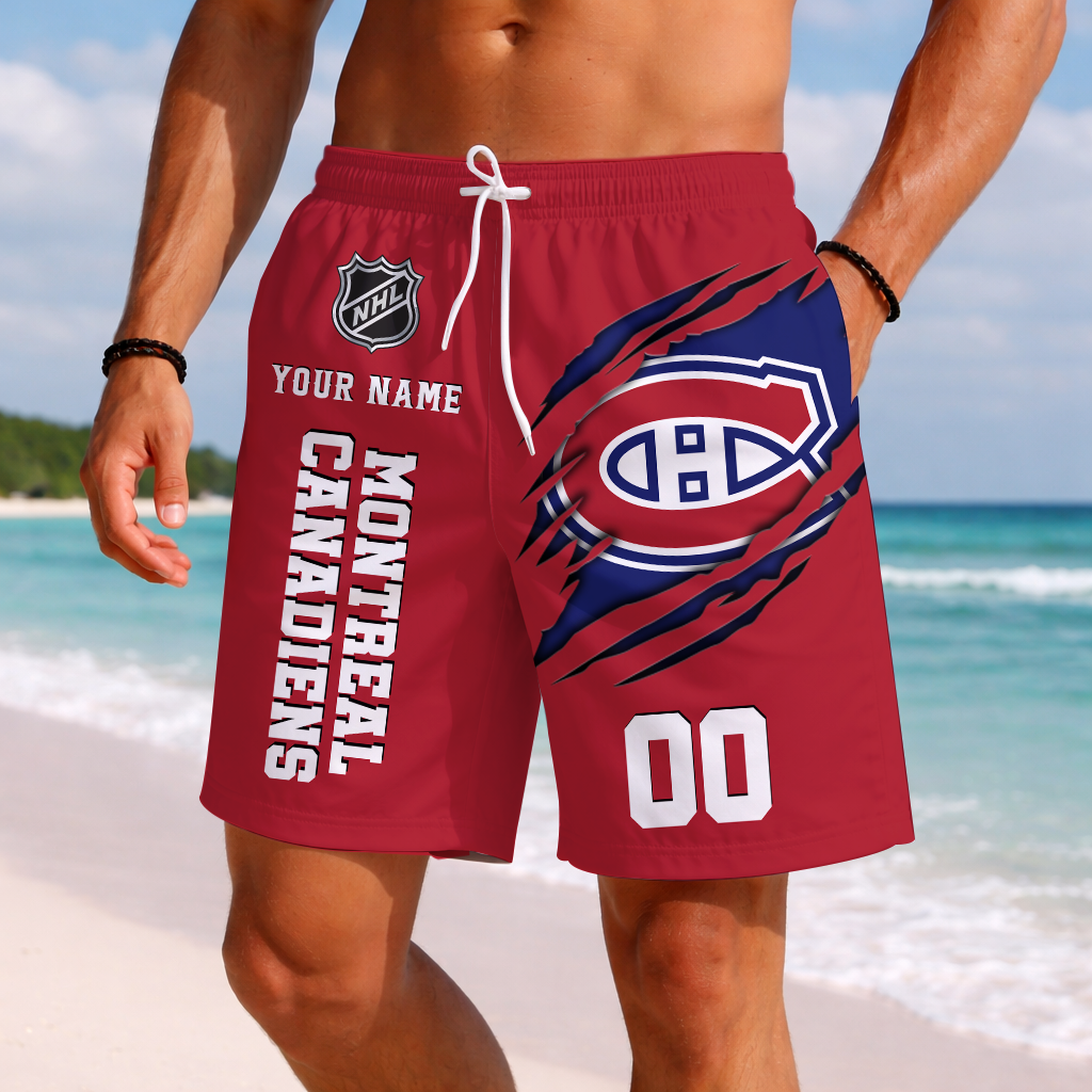 Limited Edition – Customized NHL Montreal Canadiens Short Pants