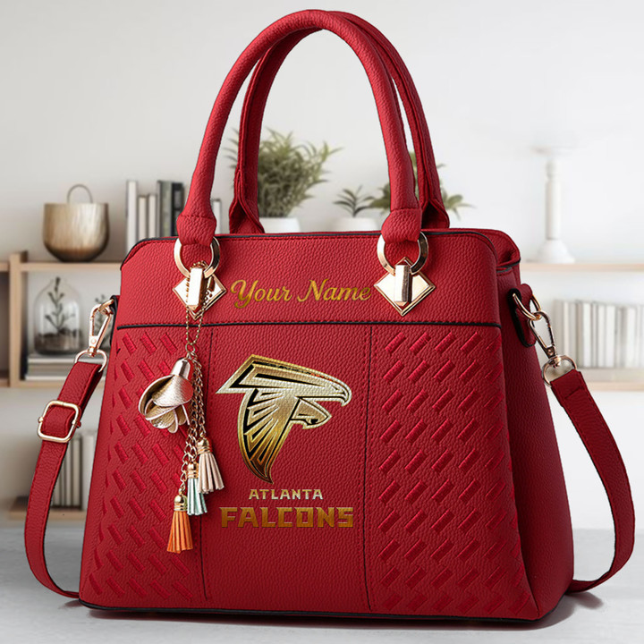 Limited Edition – Customized NFL Atlanta Falcons Luxury Handbag In Multiple Colors