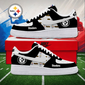 Limited Edition – Customized NFL Pittsburgh Steelers Air Force 1 Sneakers