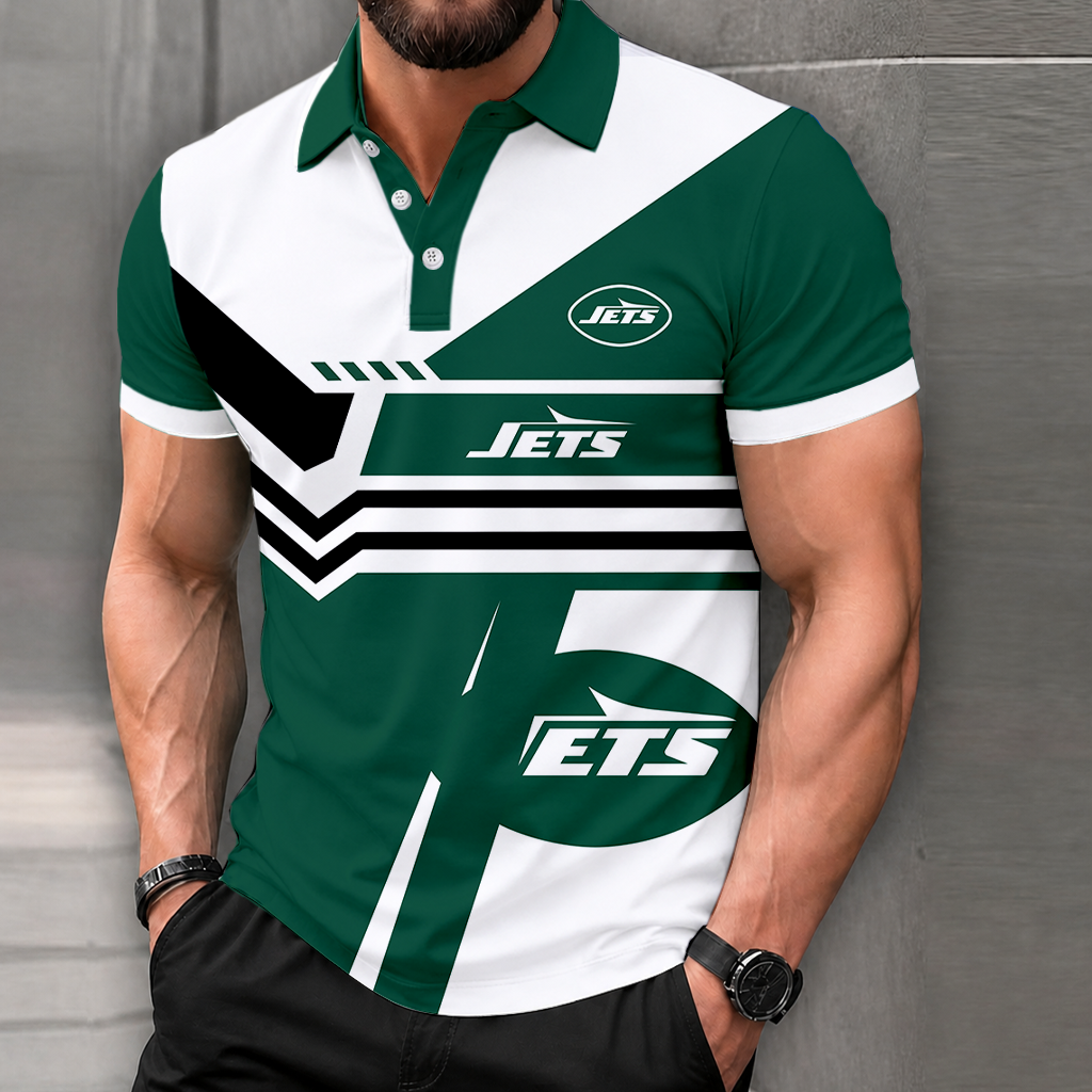 Limited Edition – Customized NFL New York Jets Polo Shirt