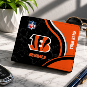 Limited Edition – Customized NFL Cincinnati Bengals Leather Wallet