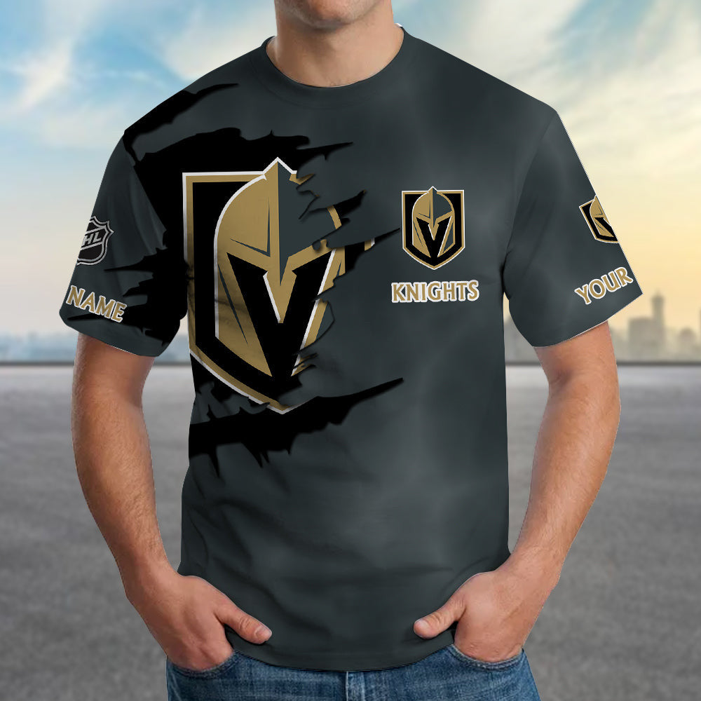 Limited Edition – Customized NHL Vegas Golden Knights T-Shirt