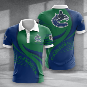 Limited Edition – Customized NHL Vancouver Canucks Polo Shirt