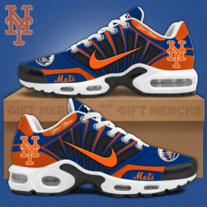 Limited Edition – Customized MLB New York Mets Unisex Air Max Plus Sneakers