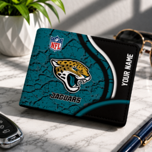 Limited Edition – Customized NFL Jacksonville Jaguars Leather Wallet