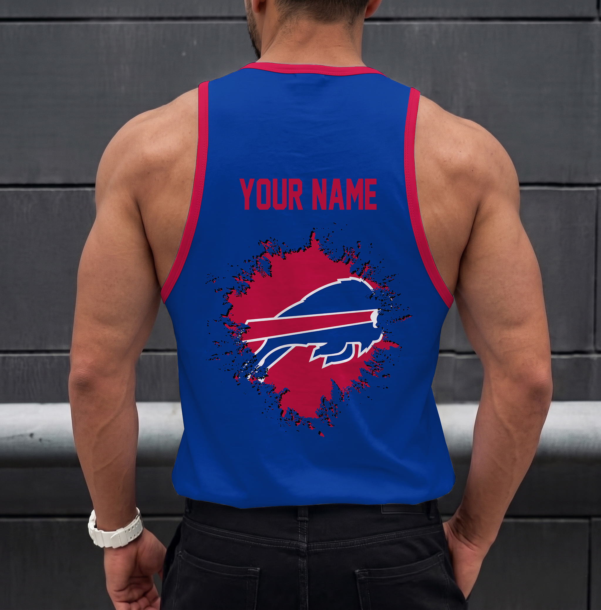 Limited Edition – Customized NFL Buffalo Bills Unisex Tank Top - Image 2