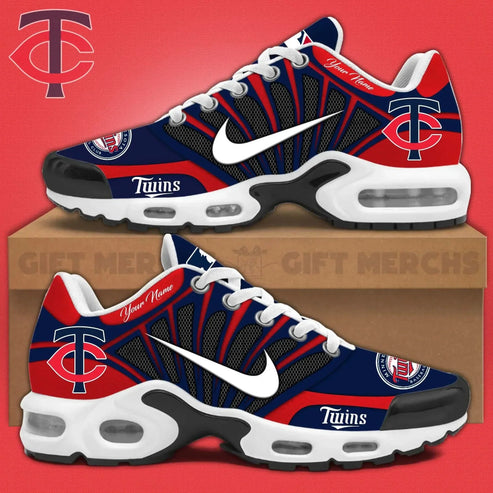 Limited Edition – Customized MLB Minnesota Twins Unisex Air Max Plus Sneakers