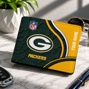 Limited Edition – Customized NFL Green Bay Packers Leather Wallet