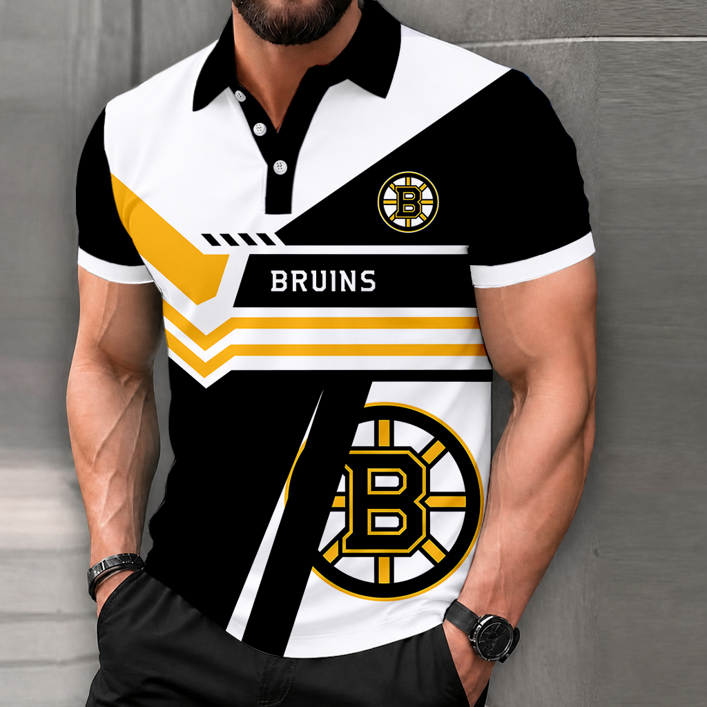 Limited Edition – Customized NHL Boston Bruins Polo Shirt