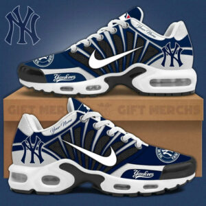 Limited Edition – Customized MLB New York Yankees Unisex Air Max Plus Sneakers