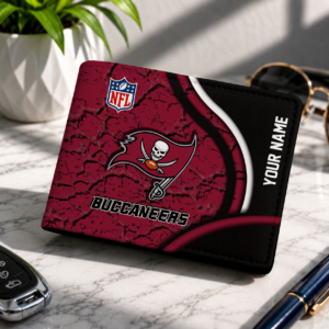 Limited Edition – Customized NFL Tampa Bay Buccaneers Leather Wallet