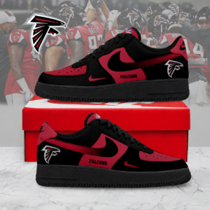 Limited Edition – Customized NFL Atlanta Falcons Air Force 1 Sneakers