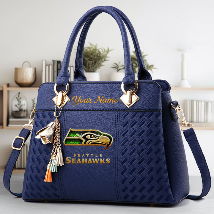 Limited Edition – Customized NFL Seattle Seahawks Luxury Handbag In Multiple Colors