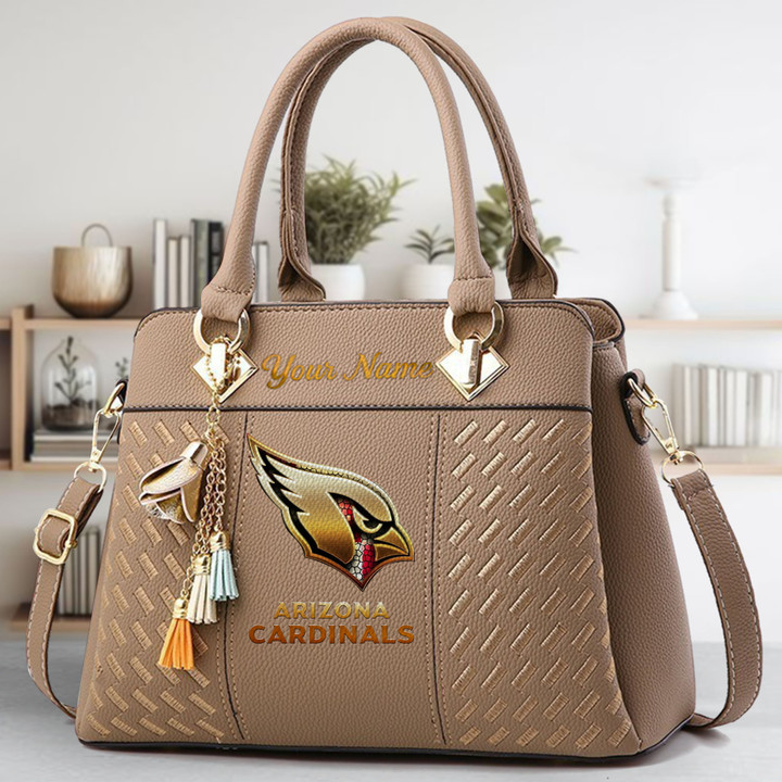 Limited Edition – Customized NFL Arizona Cardinals Luxury Handbag In Multiple Colors - Image 4